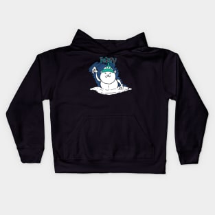 Snow Cat Kids Hoodie